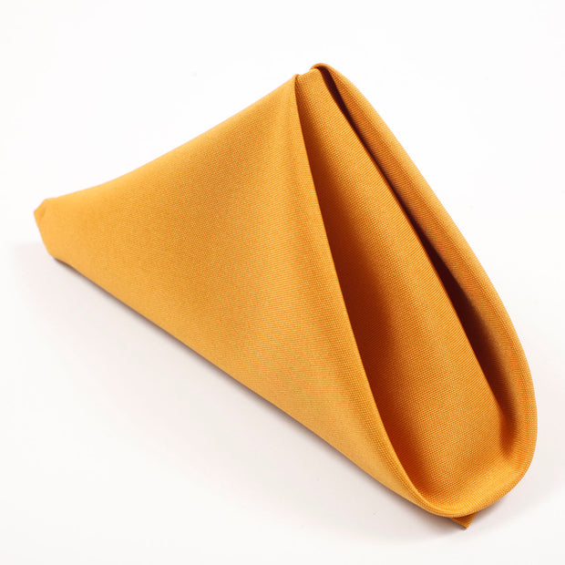Cloth Napkins - Gold  (50x50cm)