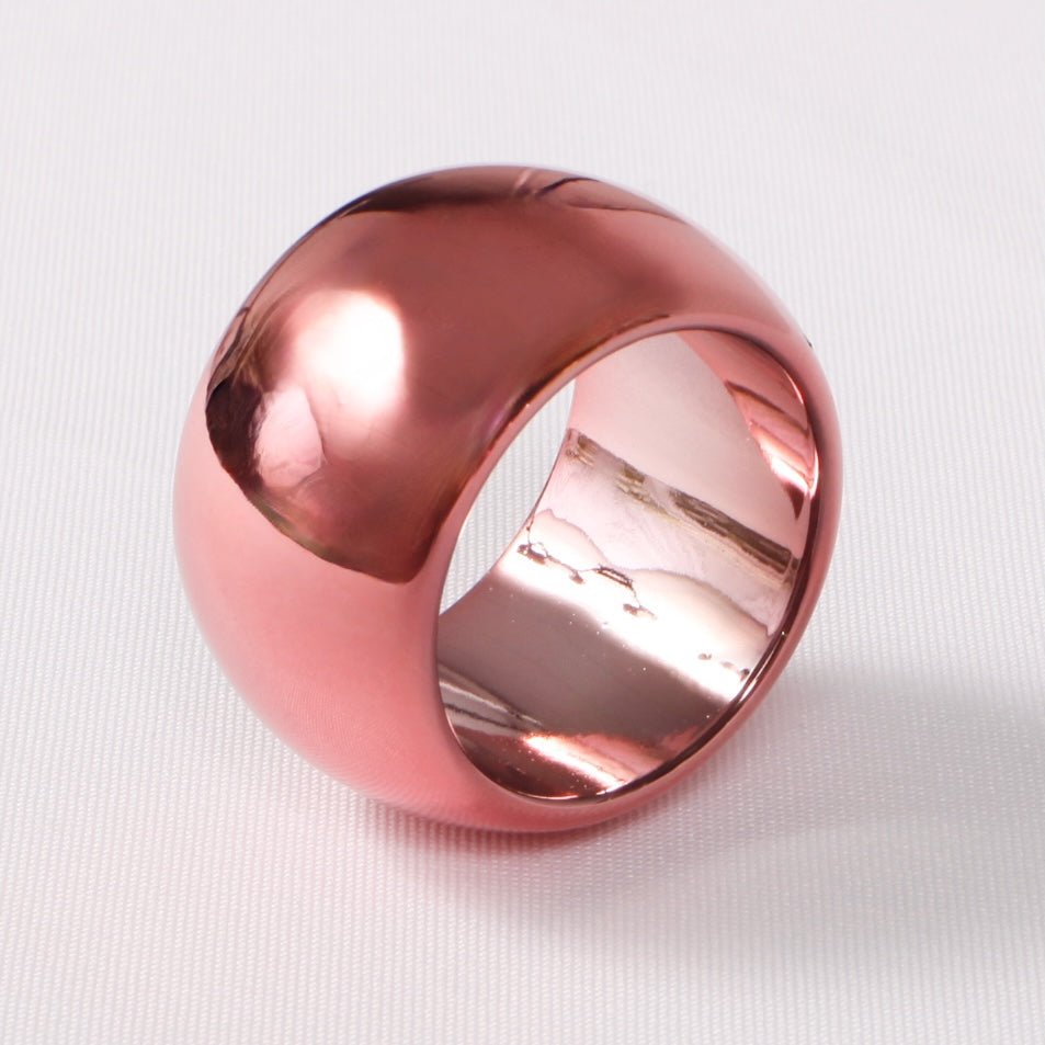 Rose Gold Napkin Ring - Classic Luxe Style