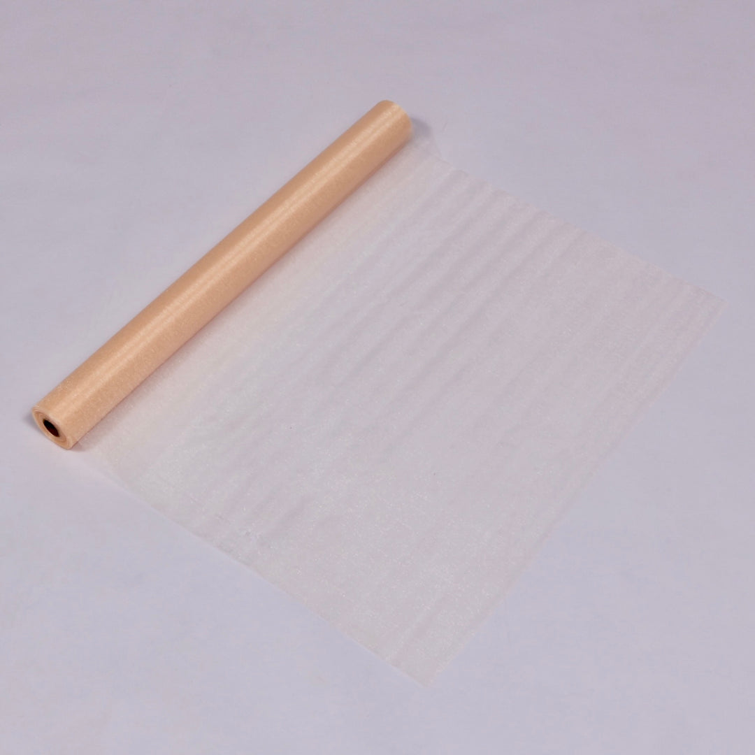 Organza Fabric Roll - Champagne (75cmx27m)