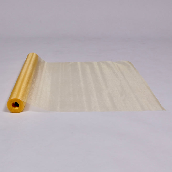 Organza Fabric Roll - Gold (75cmx27m)