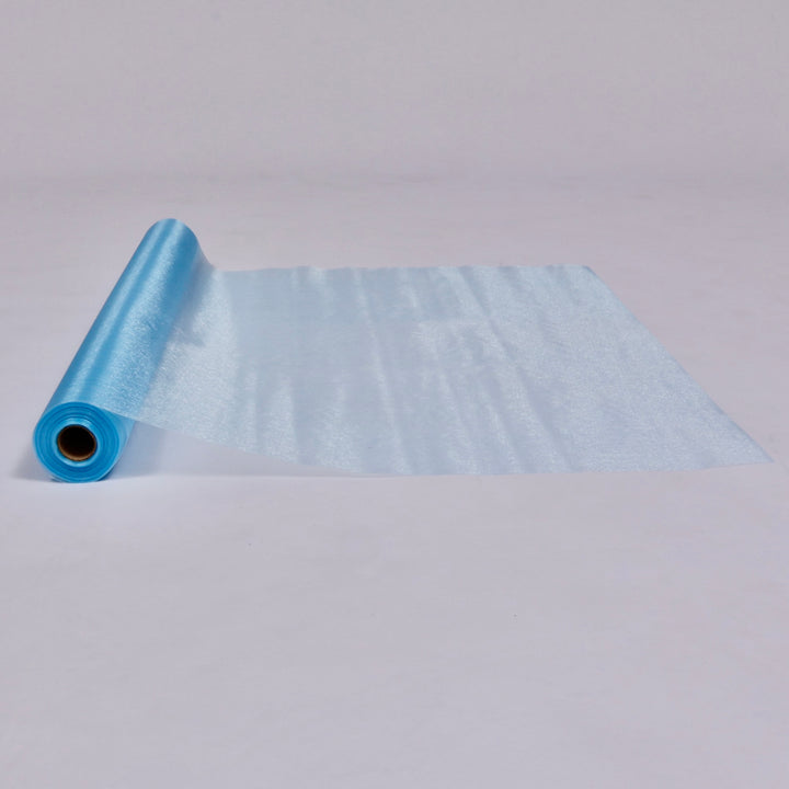 Organza Fabric Roll - Light Blue (75cmx27m)