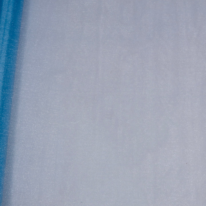 Organza Fabric Roll - Light Blue (75cmx27m) material closeup