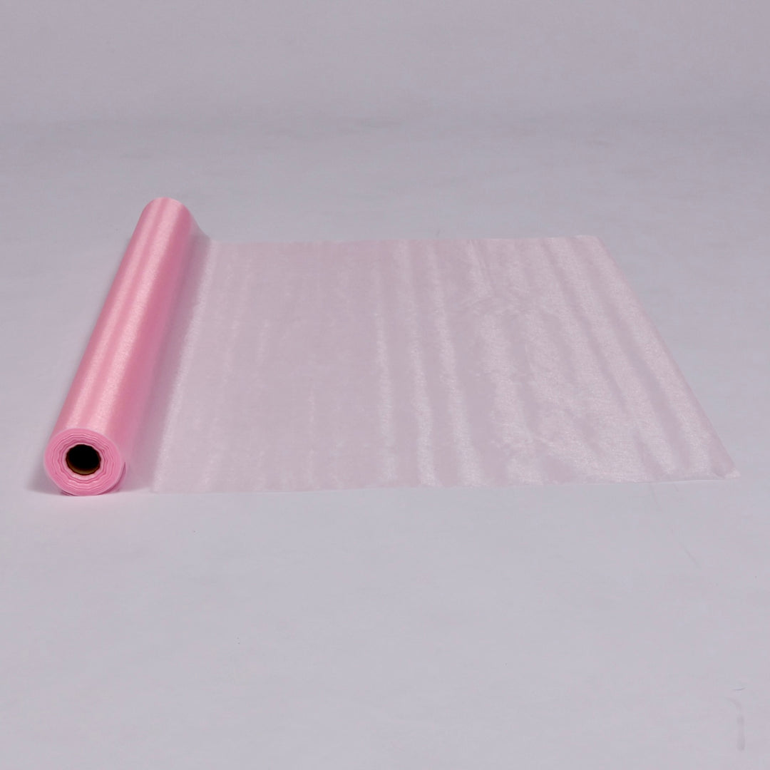 Organza Fabric Roll - Light Pink (75cmx27m)