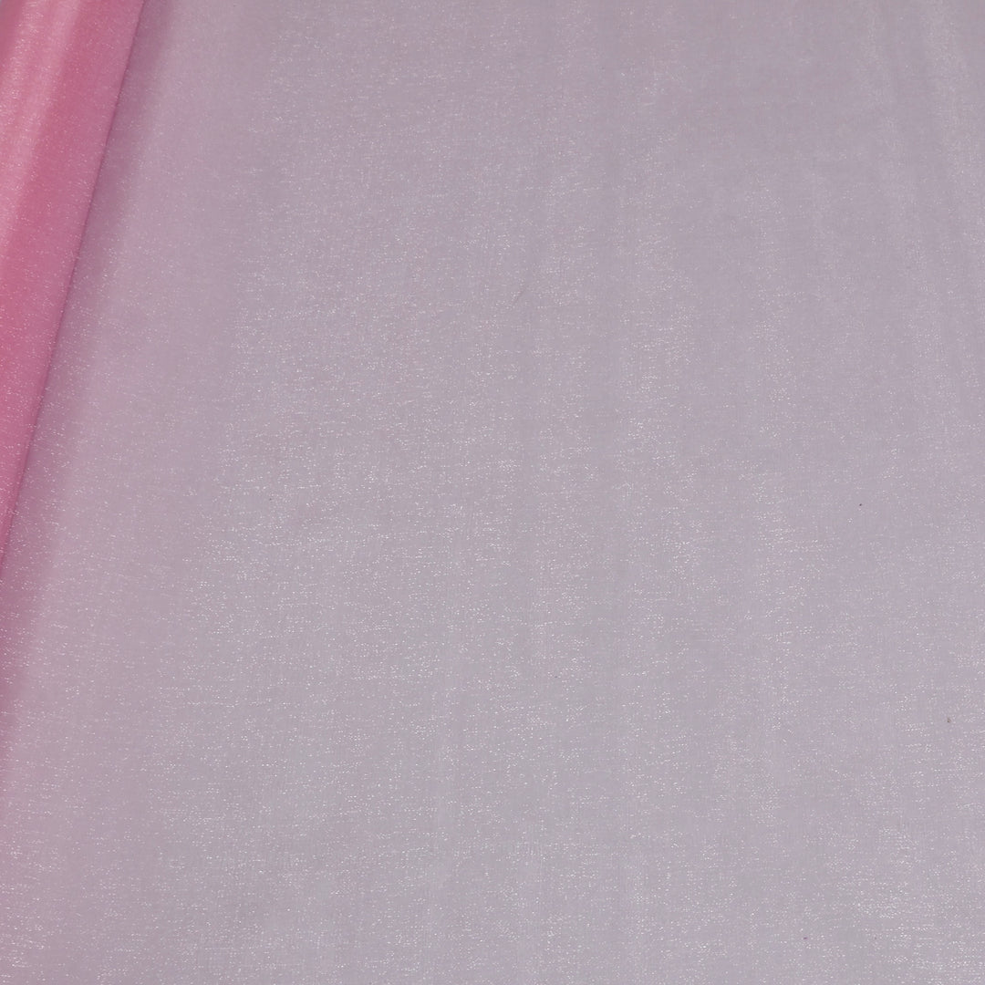 Organza Fabric Roll - Light Pink (75cmx27m) material closeup