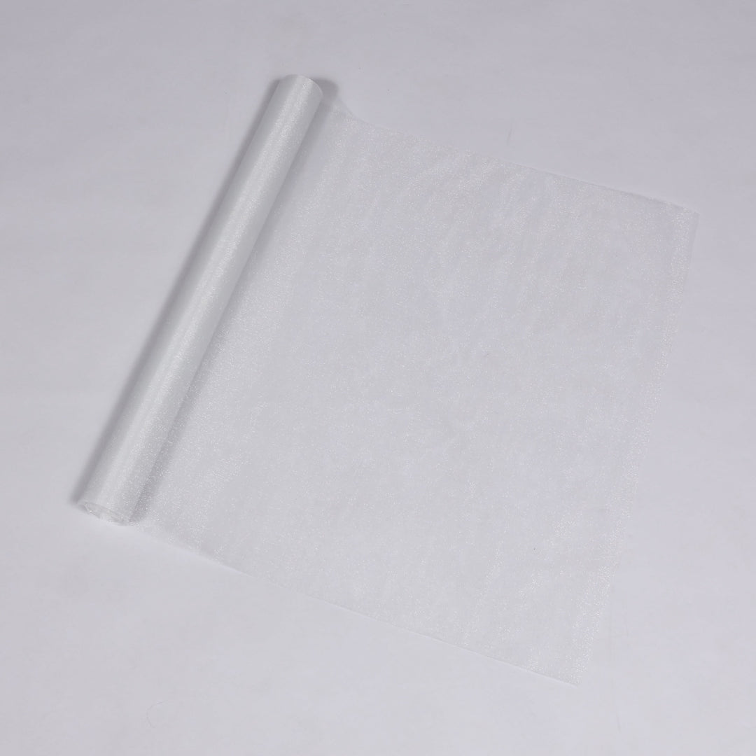 Organza Fabric Roll - White (75cmx27m)