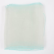 Organza Chair Sash close up view of material - Mint