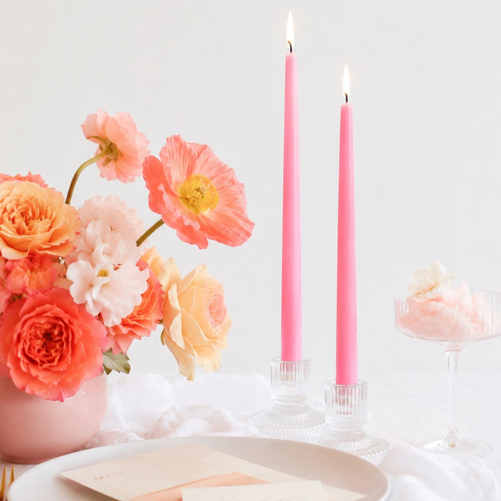 Taper Candles - Pink