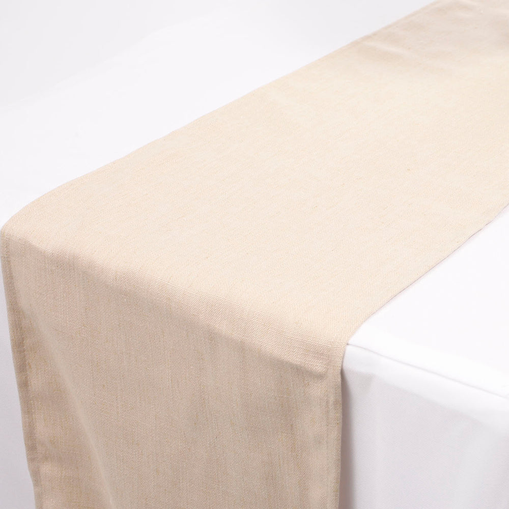 Premium Linen Blend Table Runner - 30x300cm close