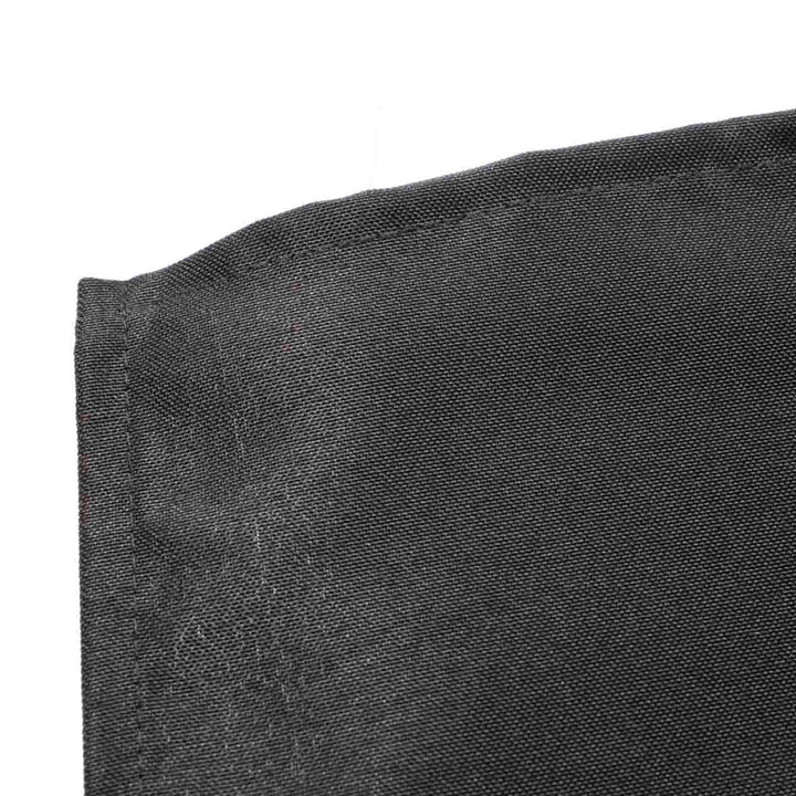 Black Square Tablecloth (220x220cm) - Spun Polyester