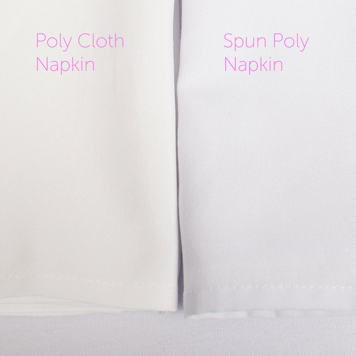 SPUN POLY Napkins - Navy Blue (50x50cm)