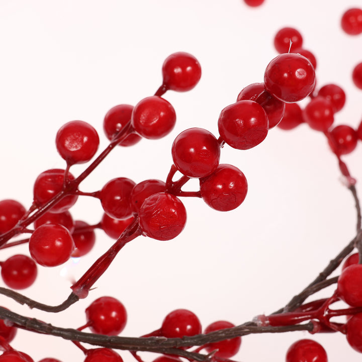 Red Berry Christmas Garland (180cm)