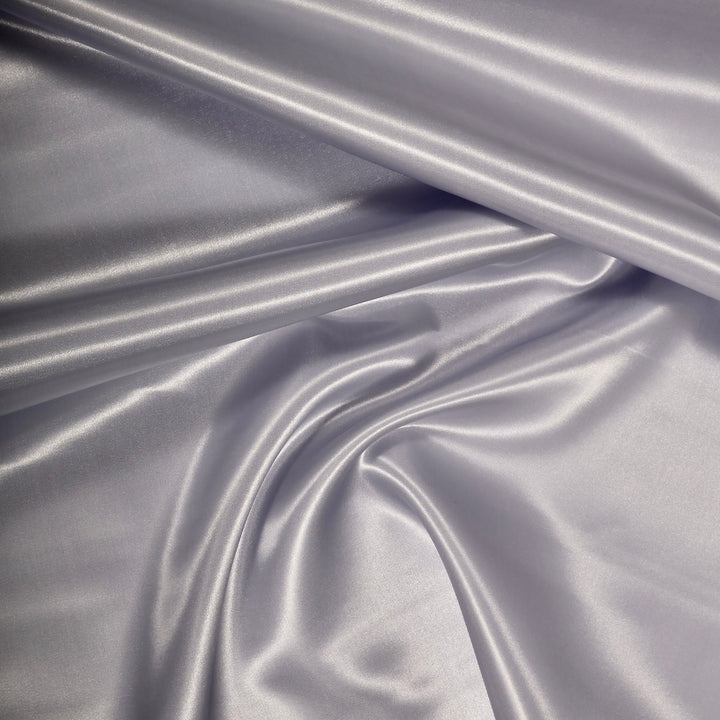 CLEARANCE Satin Fabric Roll - Silver