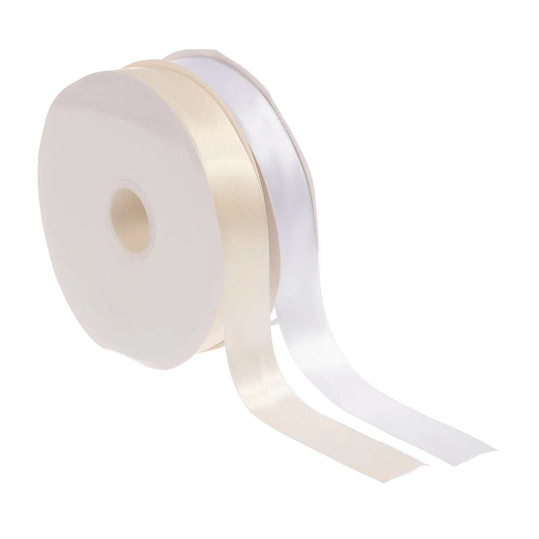 Satin Ribbon - Ivory (3cmx90m)