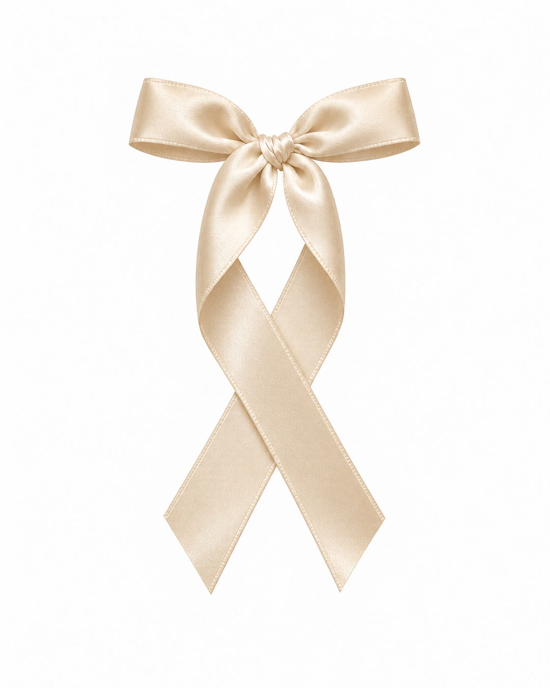 Satin Ribbon - Ivory (3cmx90m)