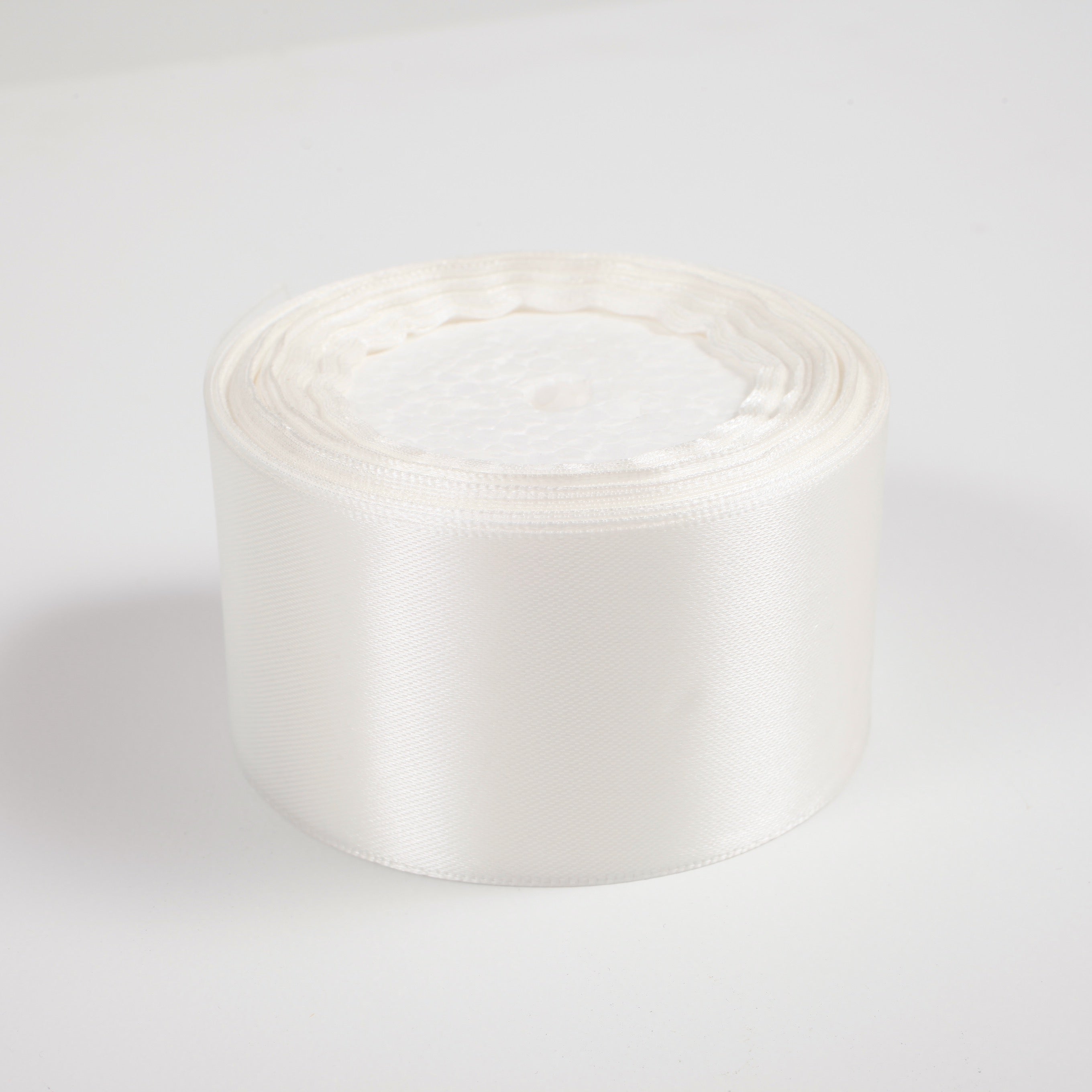 Wide white satin ribbon discount