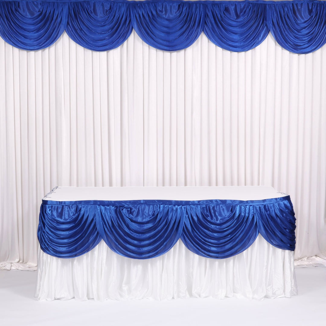 Ice Silk Satin Swag  - Royal Blue (3m)