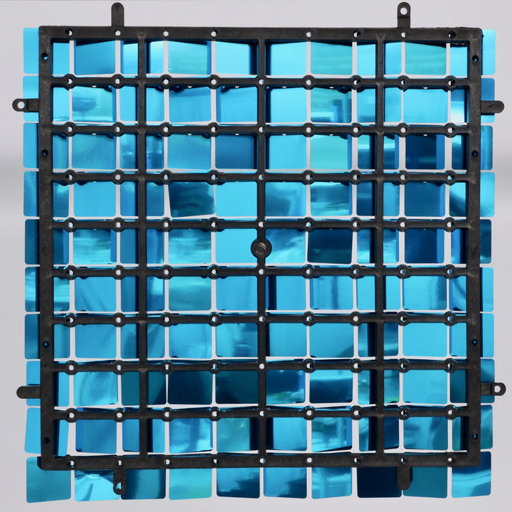 Sequin Shimmer Wall Backdrop Panels - Blue
