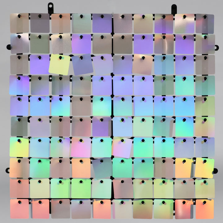 Sequin Shimmer Wall Backdrop Panels - Holographic - Rainbow