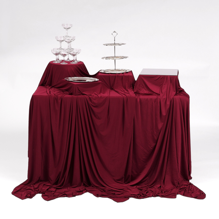 Round Table Riser - White