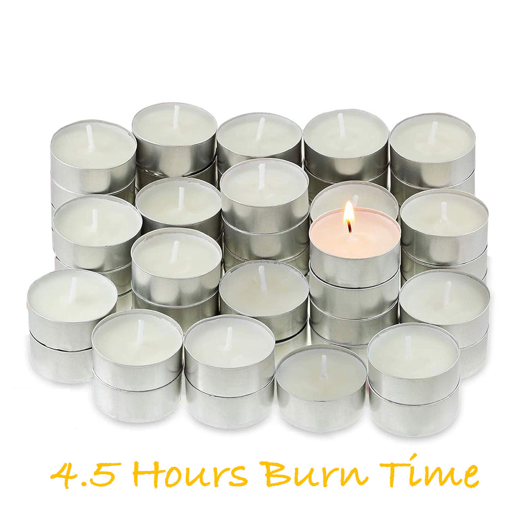 CLEARANCE Tea Light Candles - 50 Pieces Per Pack