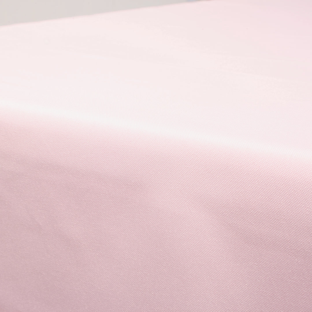 Light Pink Rectangle Tablecloth (153x259cm), close up of material