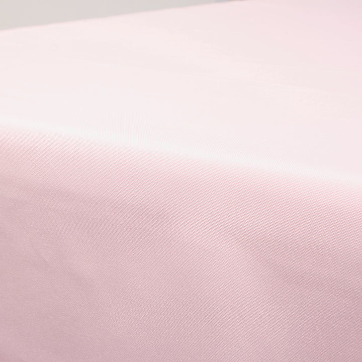 Light Pink Rectangle Tablecloth (153x259cm), close up of material