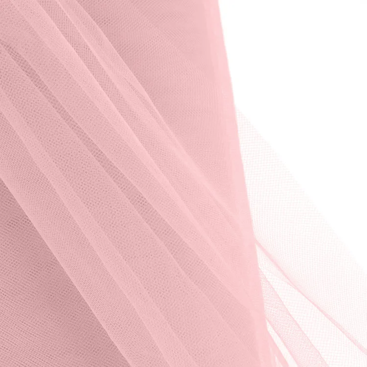 Large Tulle Fabric Roll - Blush (1.6mx36m)