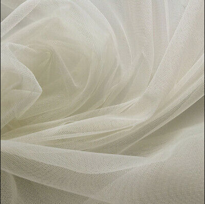 Large Tulle Fabric Roll - Ivory (1.6mx36m)