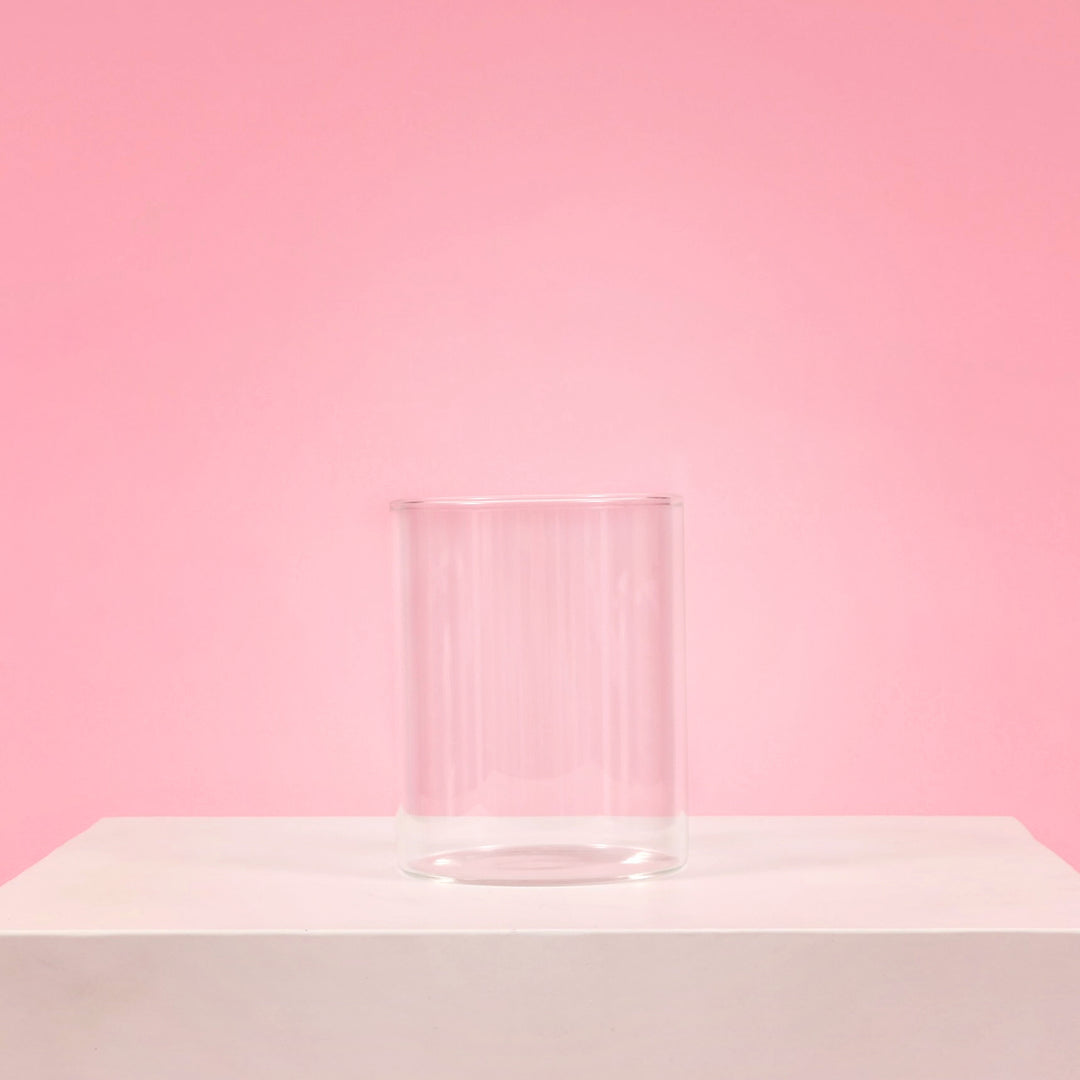 Glass Cylinder Vase (8x10cm)