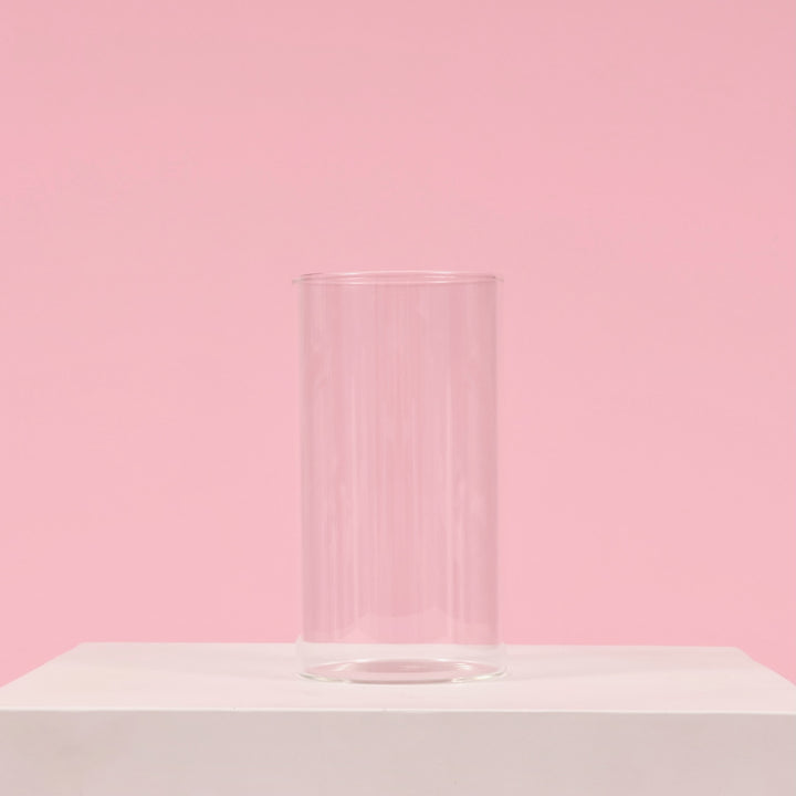 Glass Cylinder Vase (8x15cm)