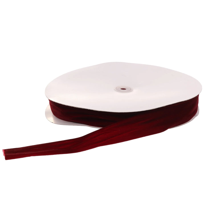 Velvet Ribbon - Burgundy (4cmx45m)