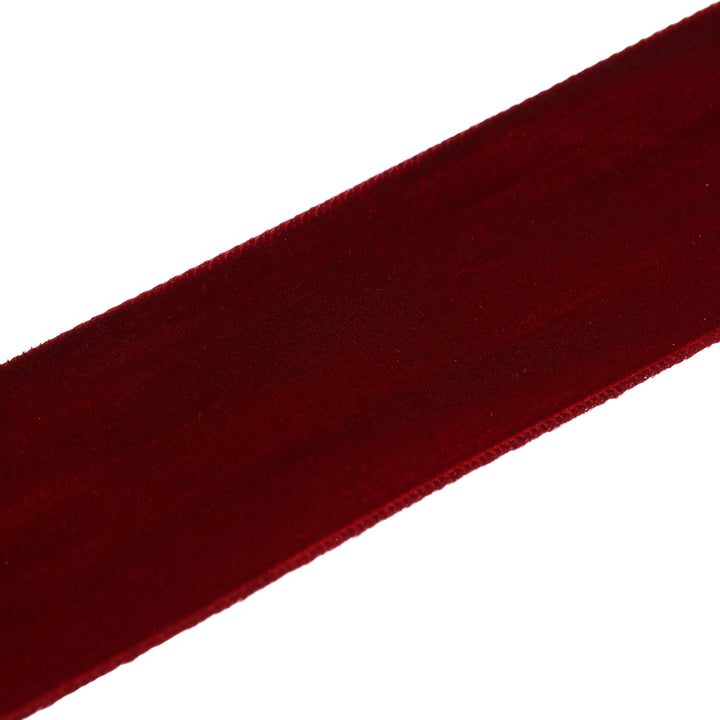 Velvet Ribbon - Burgundy (4cmx45m)
