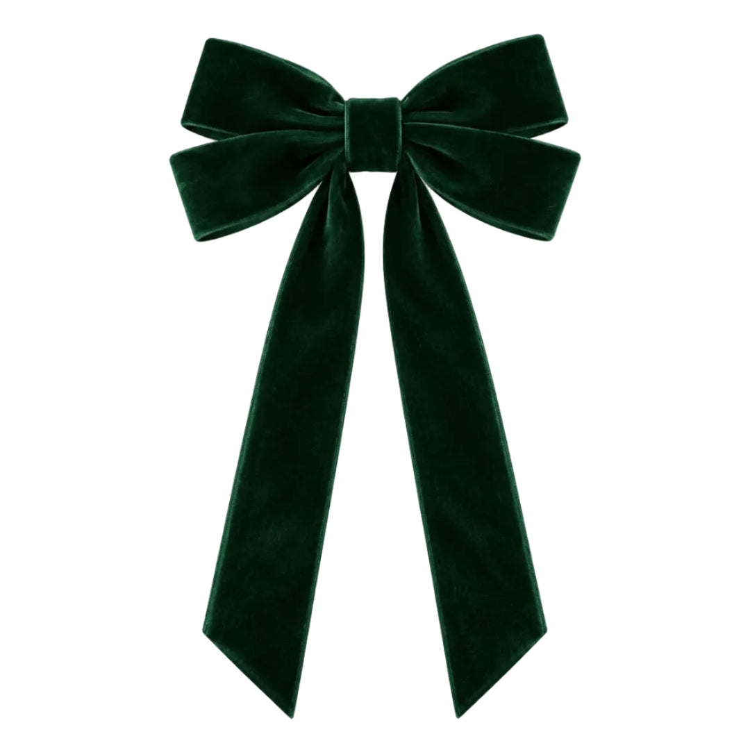 Velvet Ribbon - Dark Green (4cmx45m)