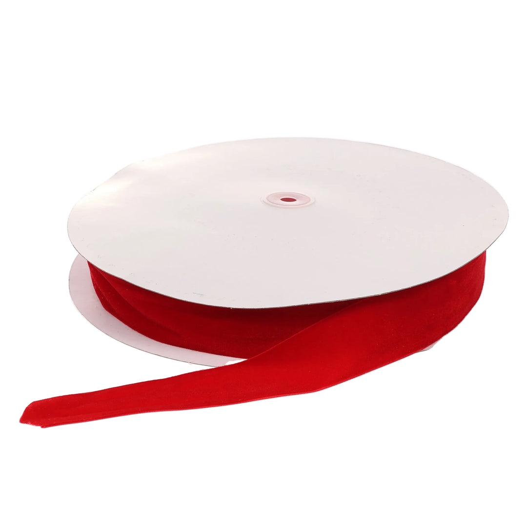 Velvet Ribbon - Red (4cmx45m)