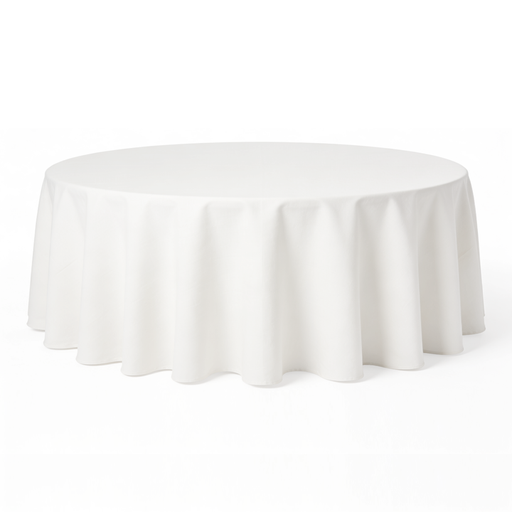 Round Tablecloth - White (150cm)