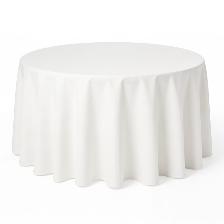 Round Tablecloth - White (300cm)