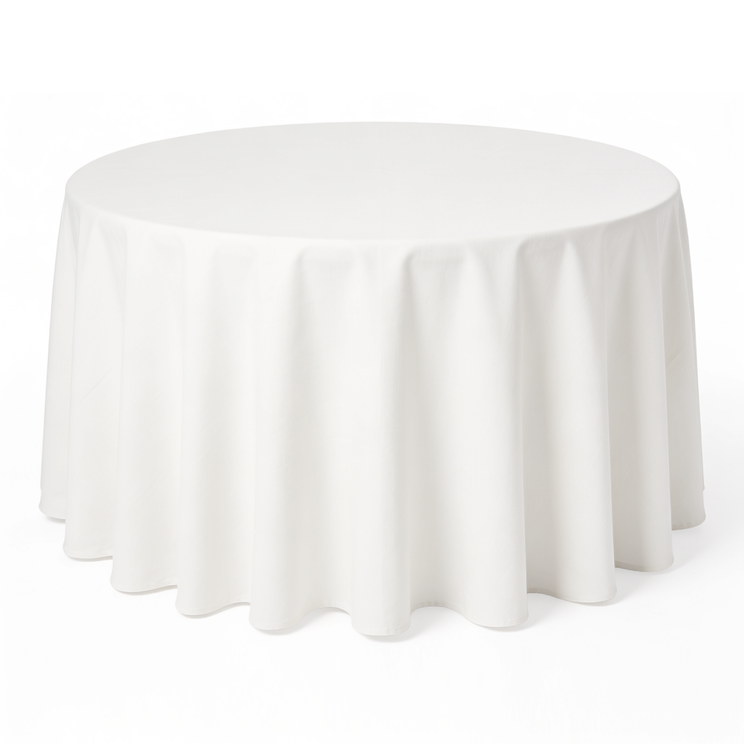 Round Tablecloth - White (320cm)