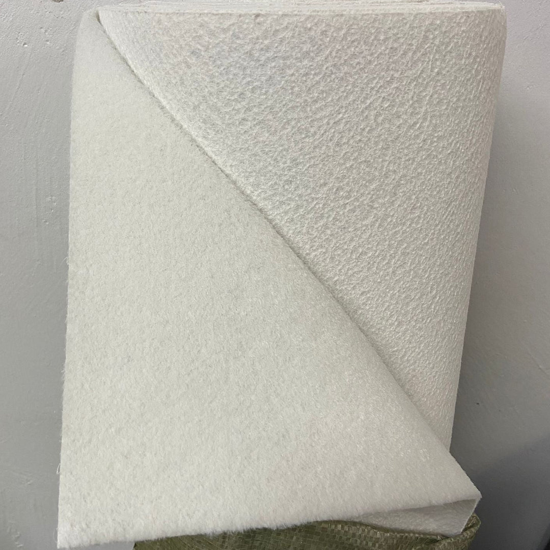 Felt Aisle Runner - White - No Backing (10m)