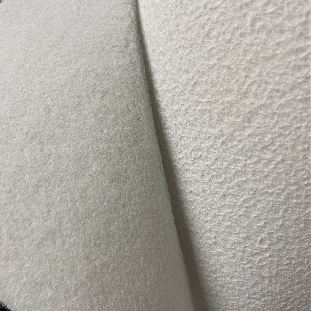 Felt Aisle Runner - White - No Backing (10m)