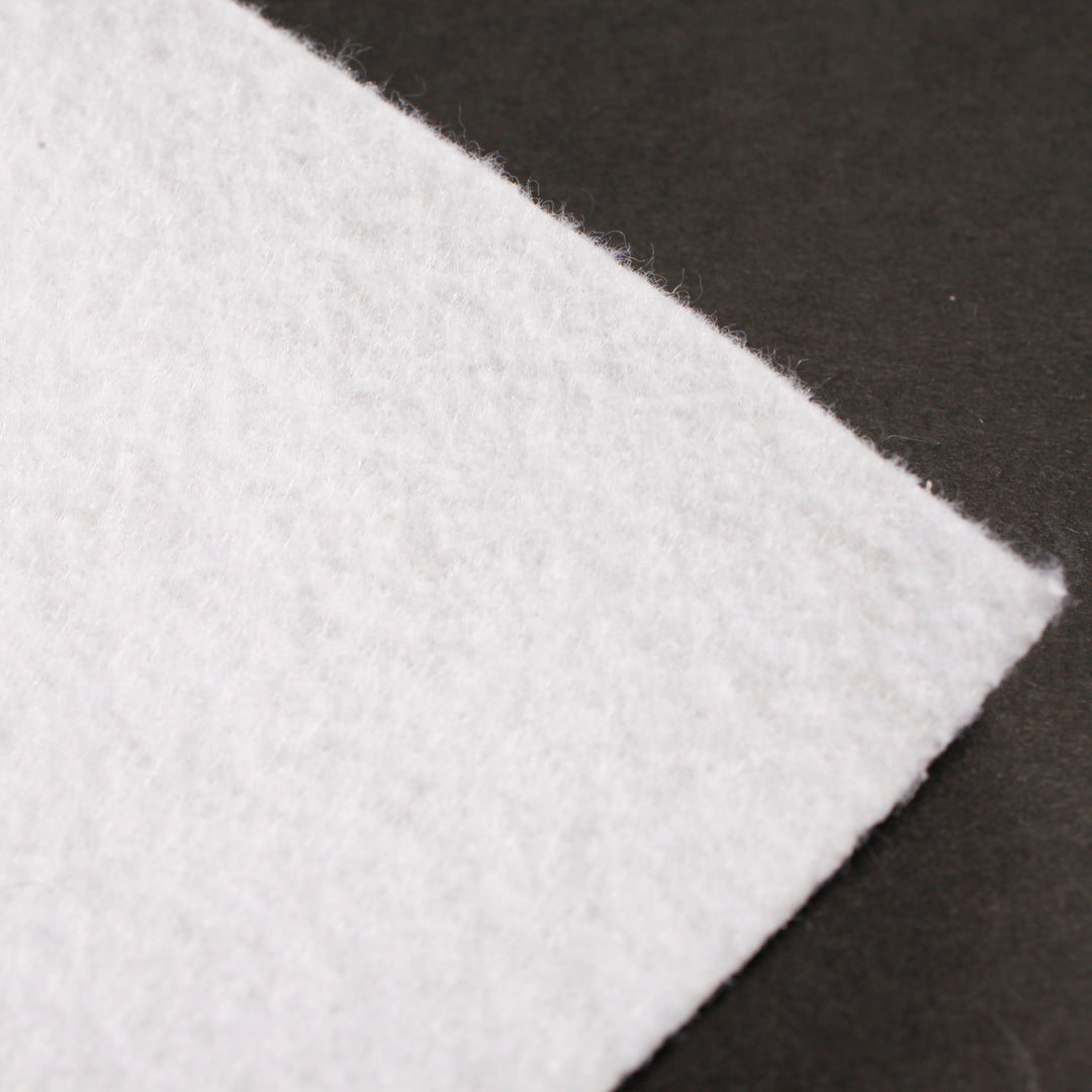 White Carpet Runner Aisle Runner / White - 10m Length, close up of material