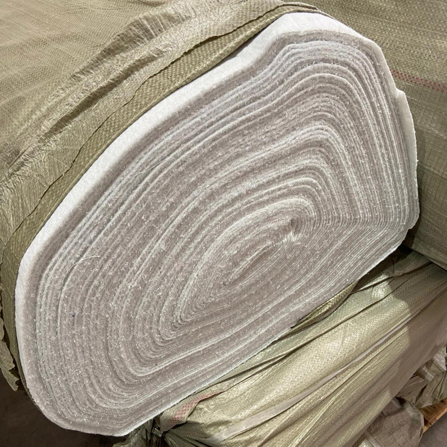 50m white aisle runner rolled up