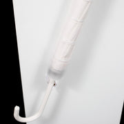 White Wedding Umbrella with Built-in Cover close cover