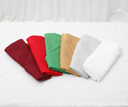 Cloth Napkins - Burgundy (50x50cm) Colour Options