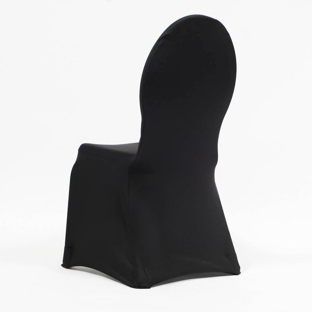 Black Lycra Chair Covers (190gsm) Back