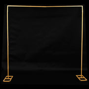 Square Wedding Arch Decoration Frame - Gold (2.2m) - Non Adjustable