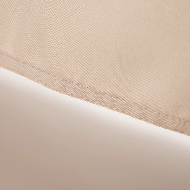 Linen Colour Rectangle Tablecloth (137x244cm) Double Stitching