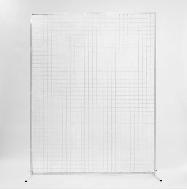 Flower Wall Mesh Frame - White (2x1.5m)
