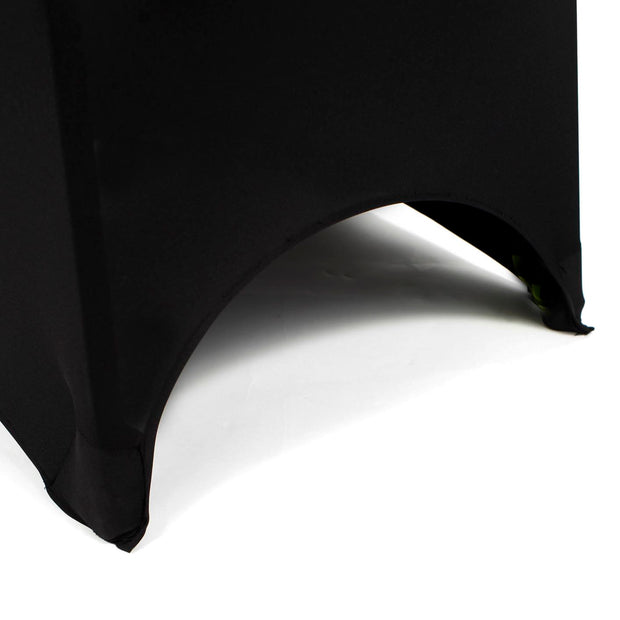 Black Lycra Chair Covers (210gsm) Arch