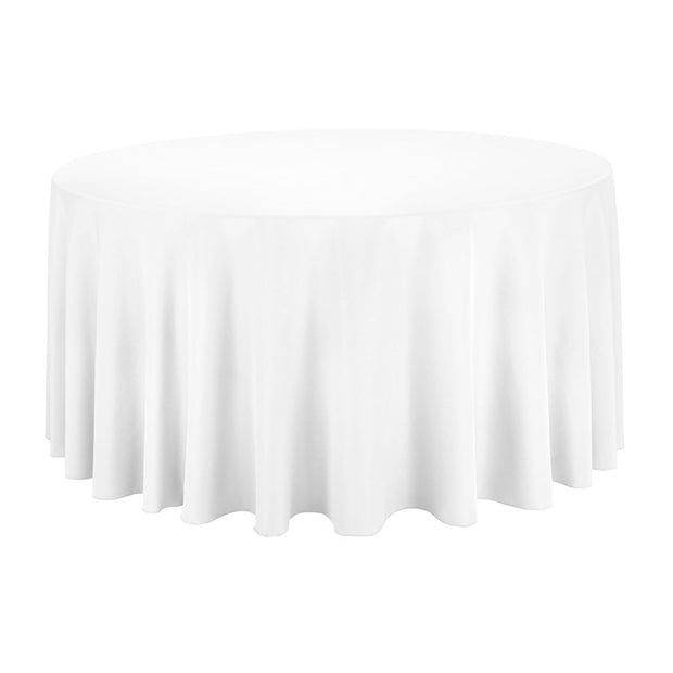 White Round Tablecloth (320cm)