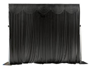 Black Ice Silk Satin Backdrops - 3 meters length x 3 meters high